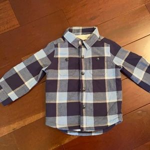 Janie and Jack boys flannel size 18 - 24 months